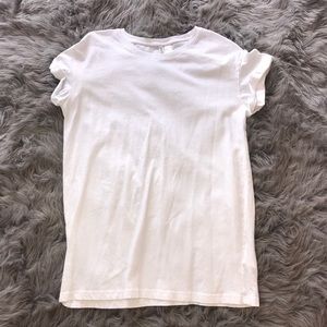 H&M white t-shirt dress
